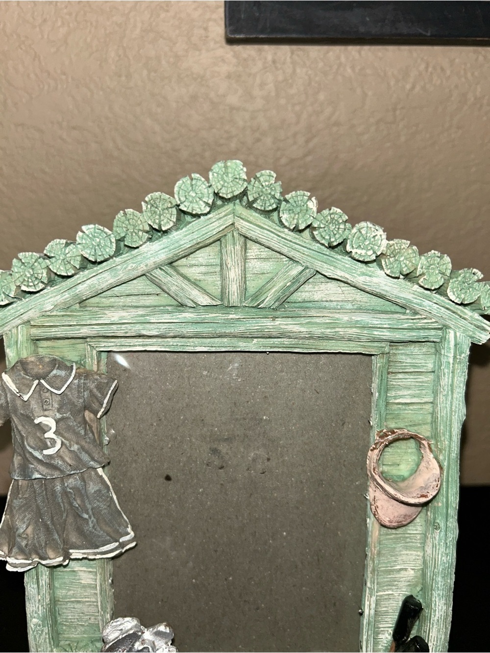 Vintage 3D Golf Theme Resin Picture Frame Golf Bag Trophy Cleats - Picture 3 of 8
